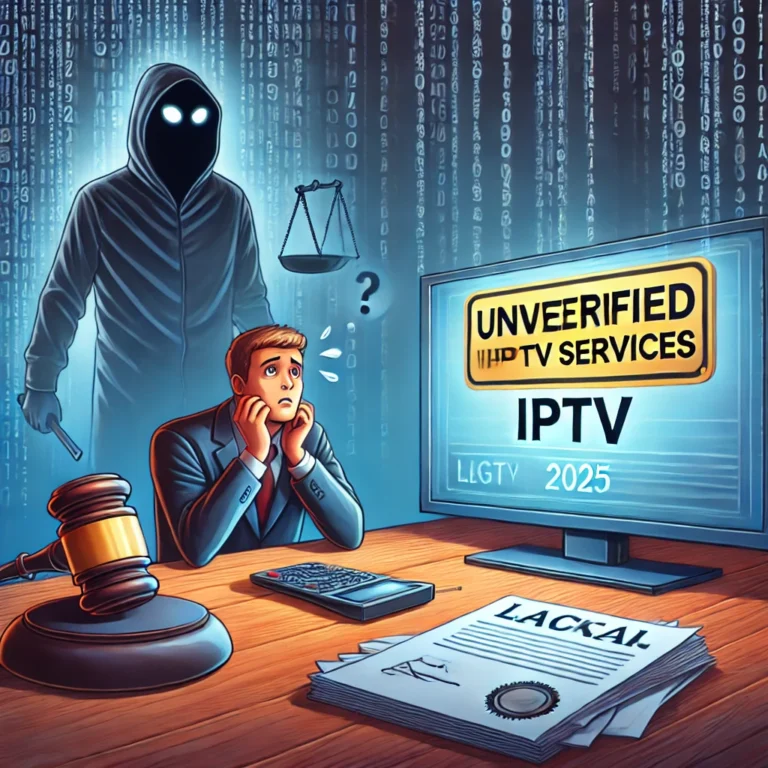 The Hidden Risks of Unverified IPTV Services (2025 Legal Guide)